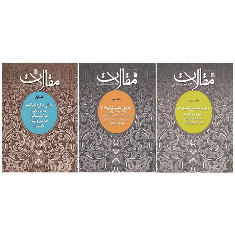 کتاب سه جلدی مبانی نظری عملی و طریق تزکیه آیت الله محمد شجاعی