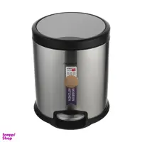 سطل زباله سام ست مدل استوانه ای ظرفیت 14 لیتری