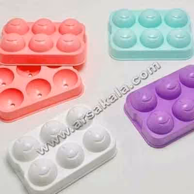 قالب یخ کروی 6 تایی Happy