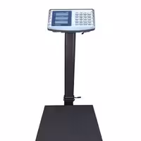 ترازو 200 کیلویی تاشویی المک دار سینی پرسی               