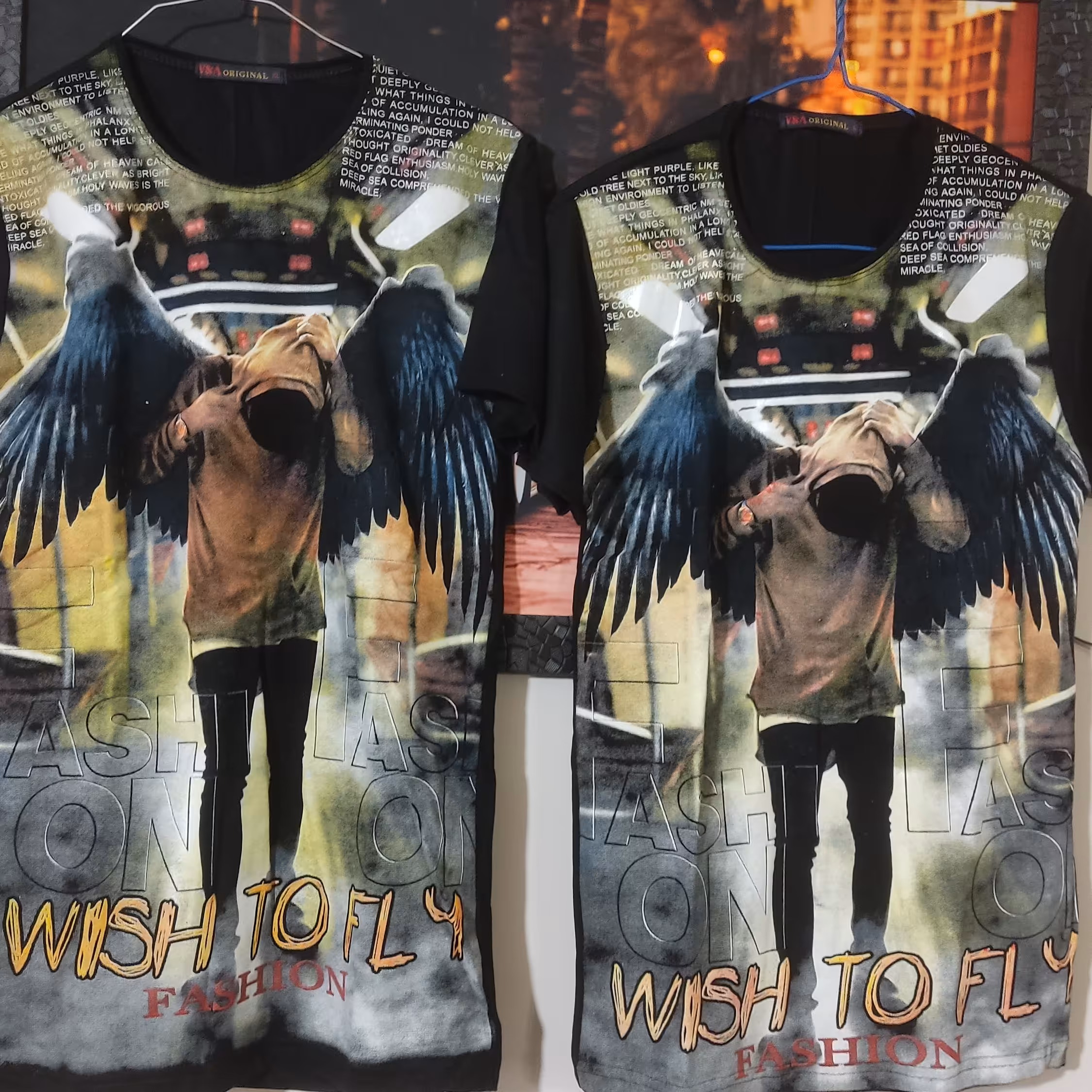 تیشرت مردانه و پسرانه دارای طرح چاپی درجه یک 