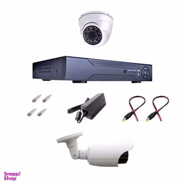 پک سیستم امنیتی حفاظتی دوربین مداربسته نظارتی مدل SX4001A