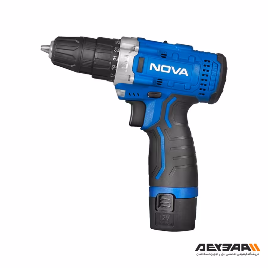 دریل پیچ گوشتی شارژی نووا مدل 8512