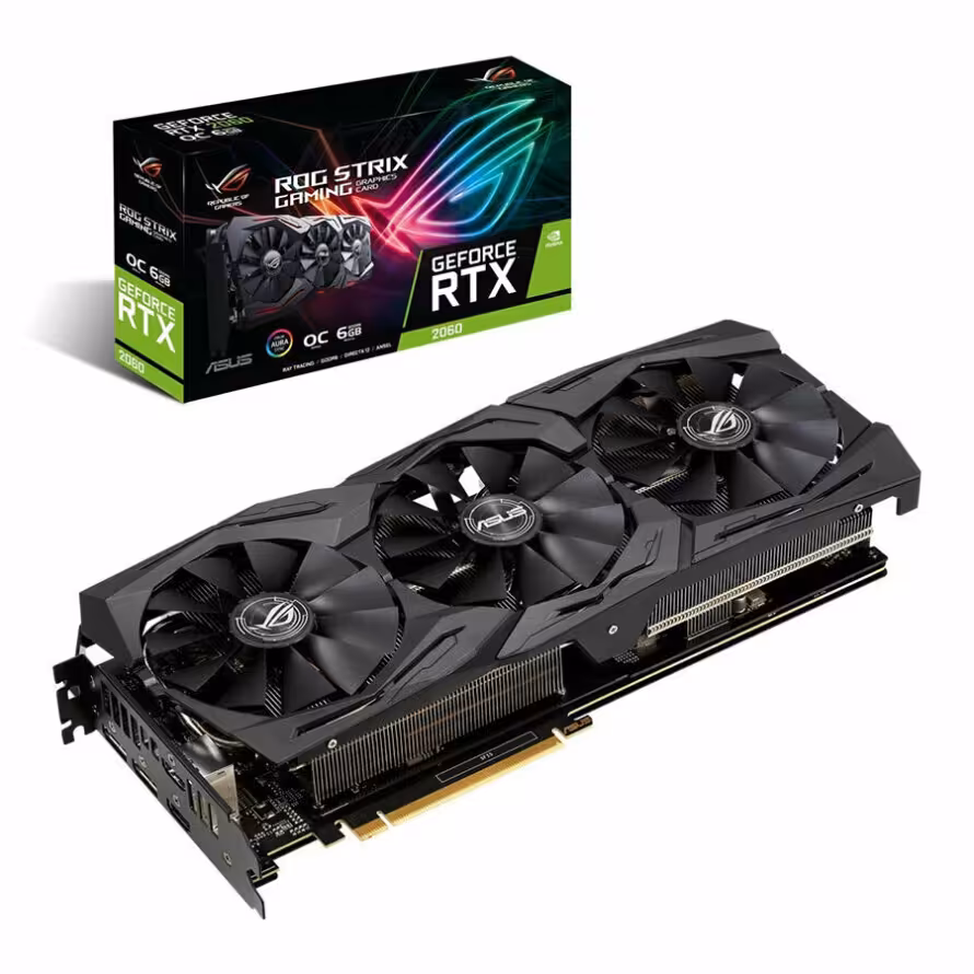 کارت گرافیک ایسوس ROG STRIX RTX2060 O6G شرکتی
