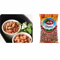 بادام درختی خام  چاپار  550 گرم
