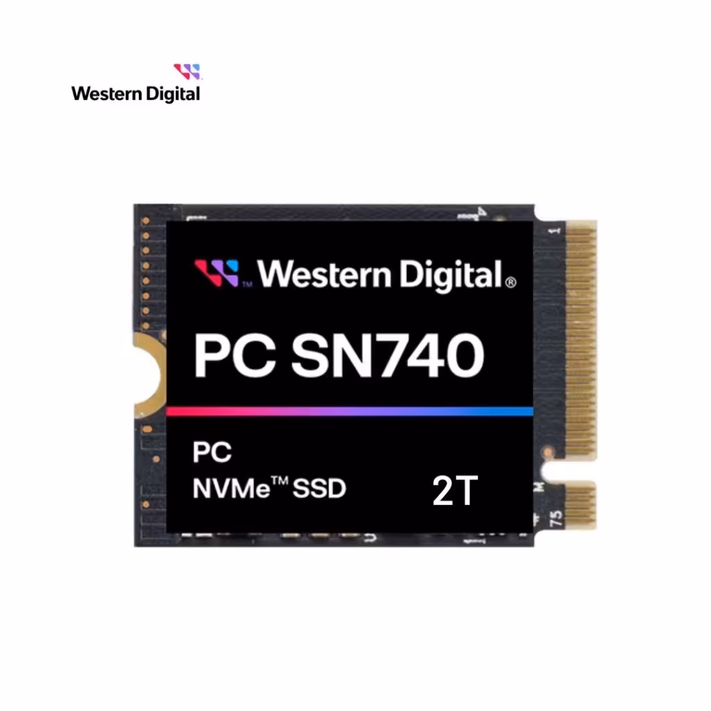 هارد SSD 2230 PCIe 4 وسترن دیجیتال 2T مدل Western Digital PC SN740 SSD M.2 2230 PCIe 4 2T