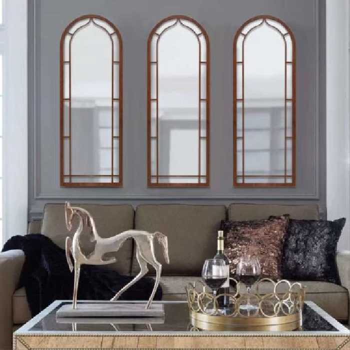 آینه الف مدل  قدی طرح قاصدک مجموعه 3 عددی