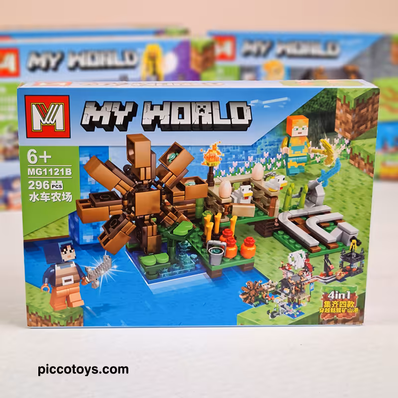 لگو ماینکرفت 296 تکه کد MG1121B