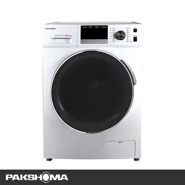 ماشین لباسشویی پاکشوما 9 کیلویی مدل BWF-40106 سفید