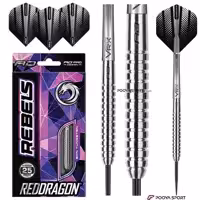 تیر دارت سوزنی حرفه ای رد دراگون مدل Red Dragon Rebels 25gr اصل
