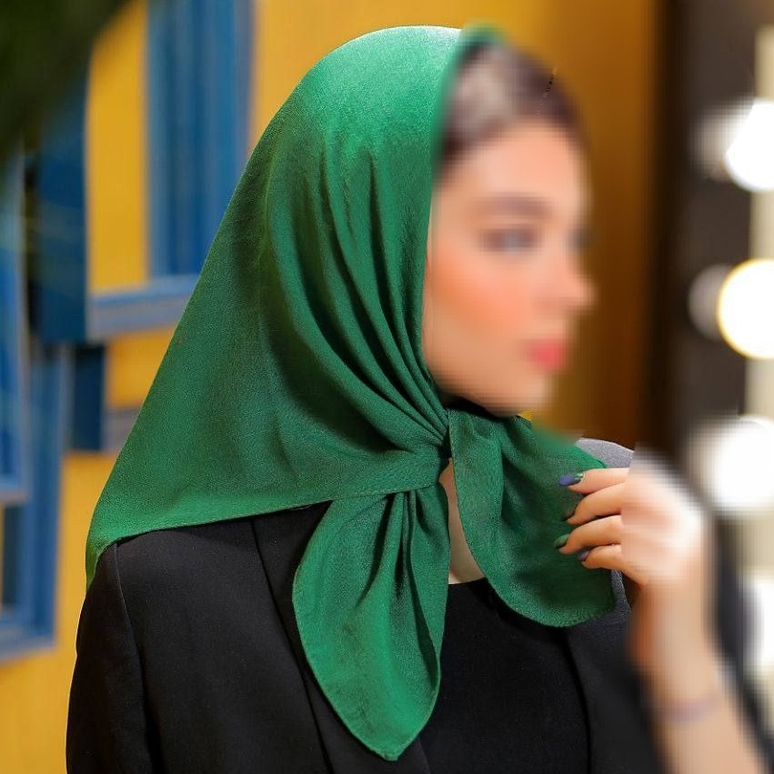 مینی اسکارف نخی ساده 