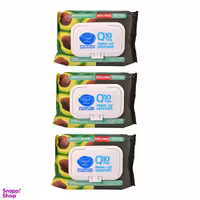 دستمال مرطوب دافی (Dafi) مدل 1 Q10 Moisturizer مجموعه 3 عددی