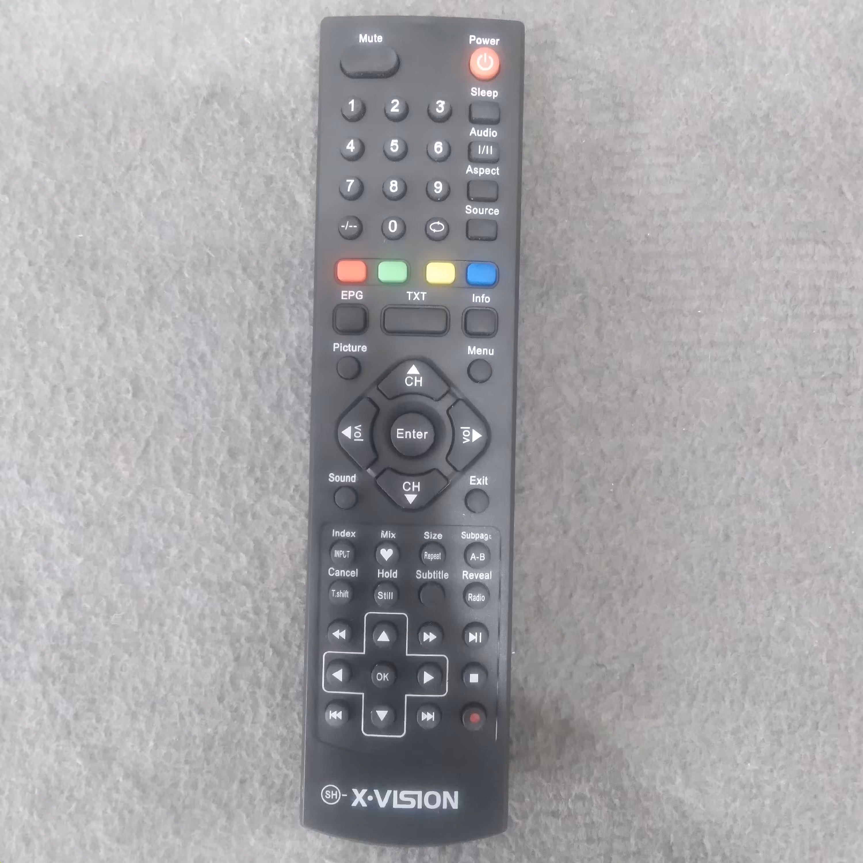 کنترل تلویزیون ایکس ویژن 