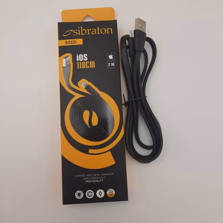 کابل ایفون S222 سیبراتون با گارانتی متین