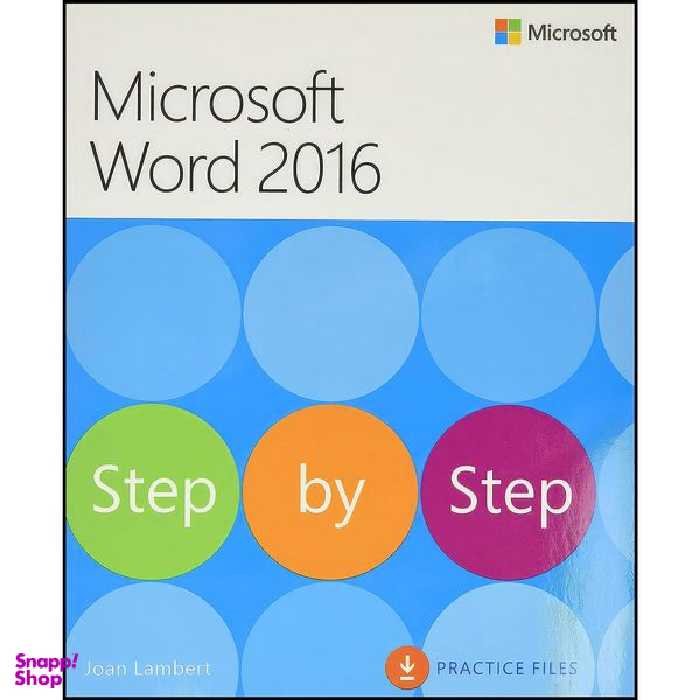 کتاب Microsoft Word 2016 Step By Step اثر Joan Lambert انتشارات Microsoft Press