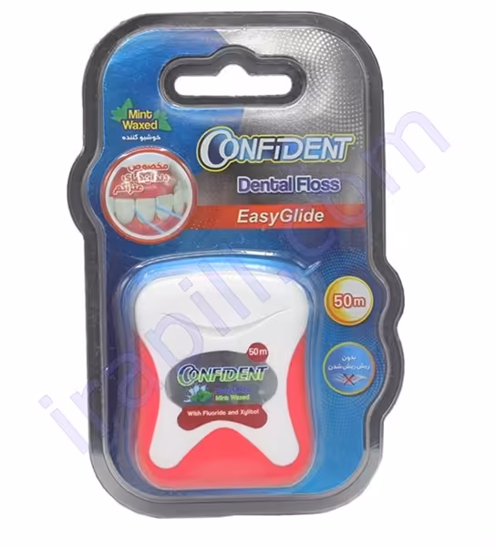 نخ دندان نواری ایزی گلاید کانفیدنت 50 متری