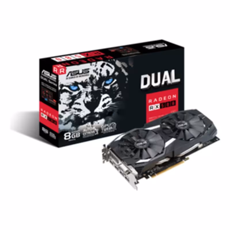 کارت گرافیک ایسوس مدل DUAL-RX580-8G

