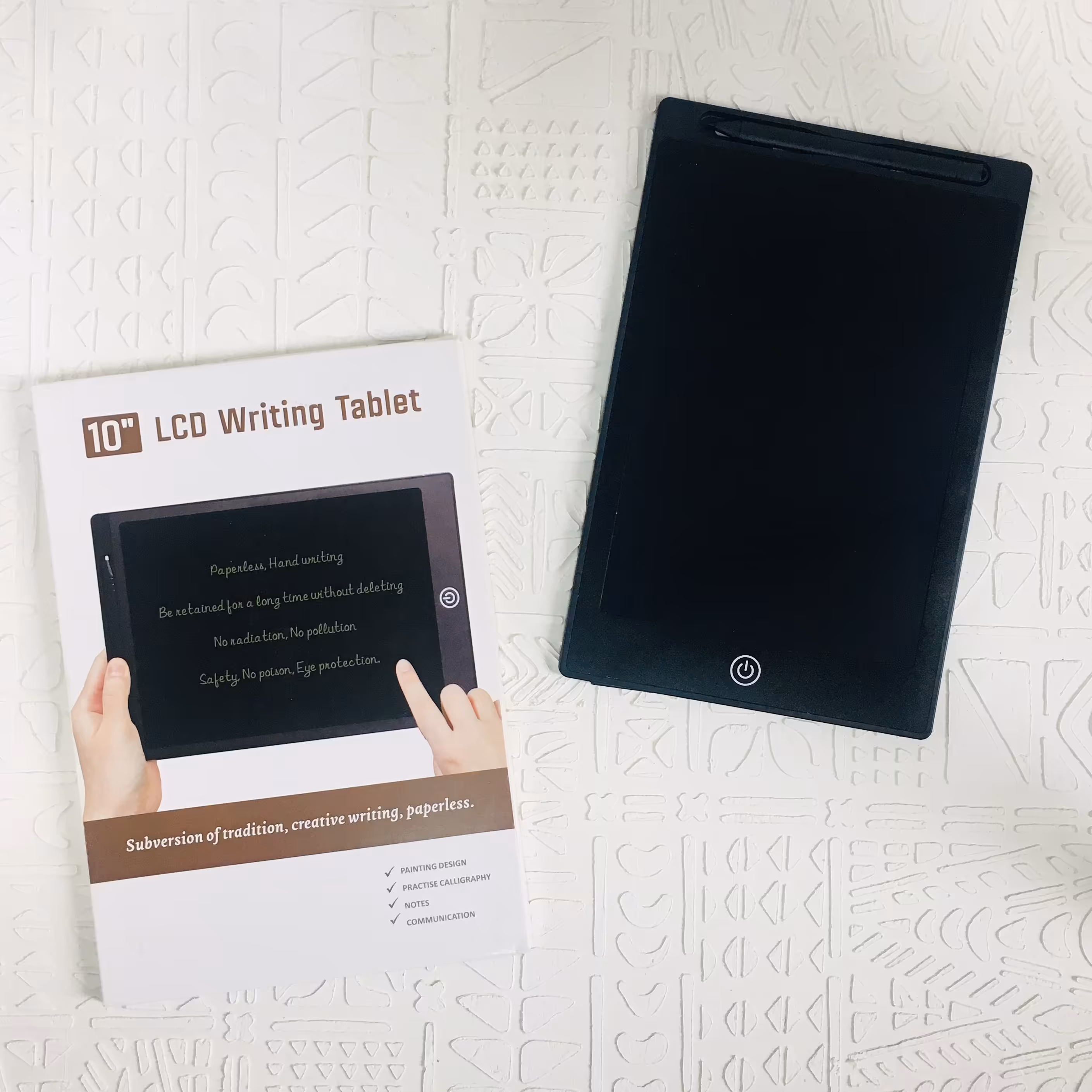 کاغذ دیجیتال 10 اینچ مشکی 