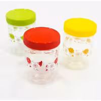 بانکه ترشی گلدار گلچین سایز کوچک