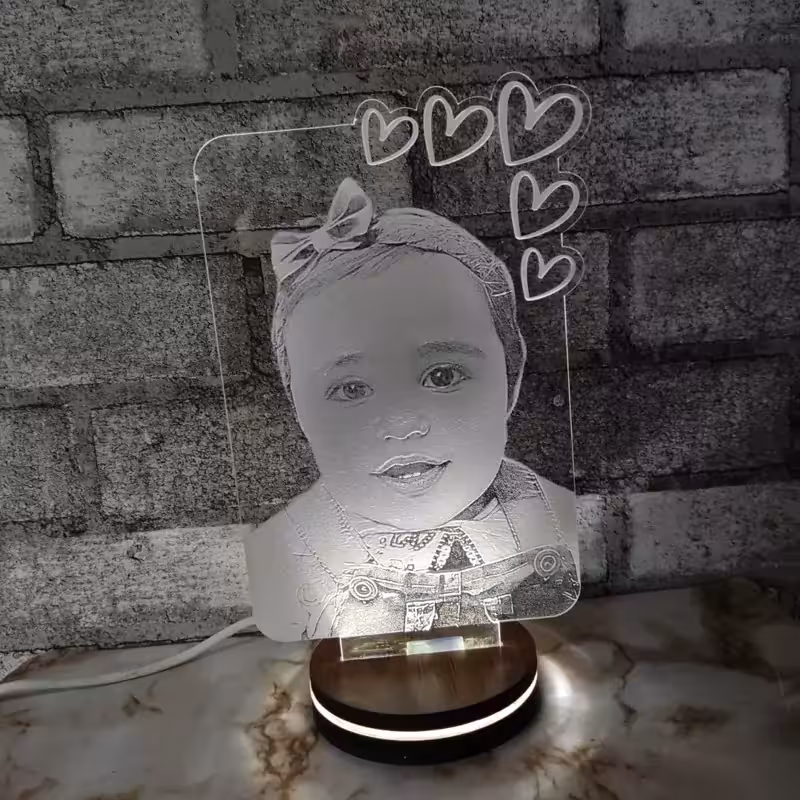 آباژور شب خواب با عکس دلخواه