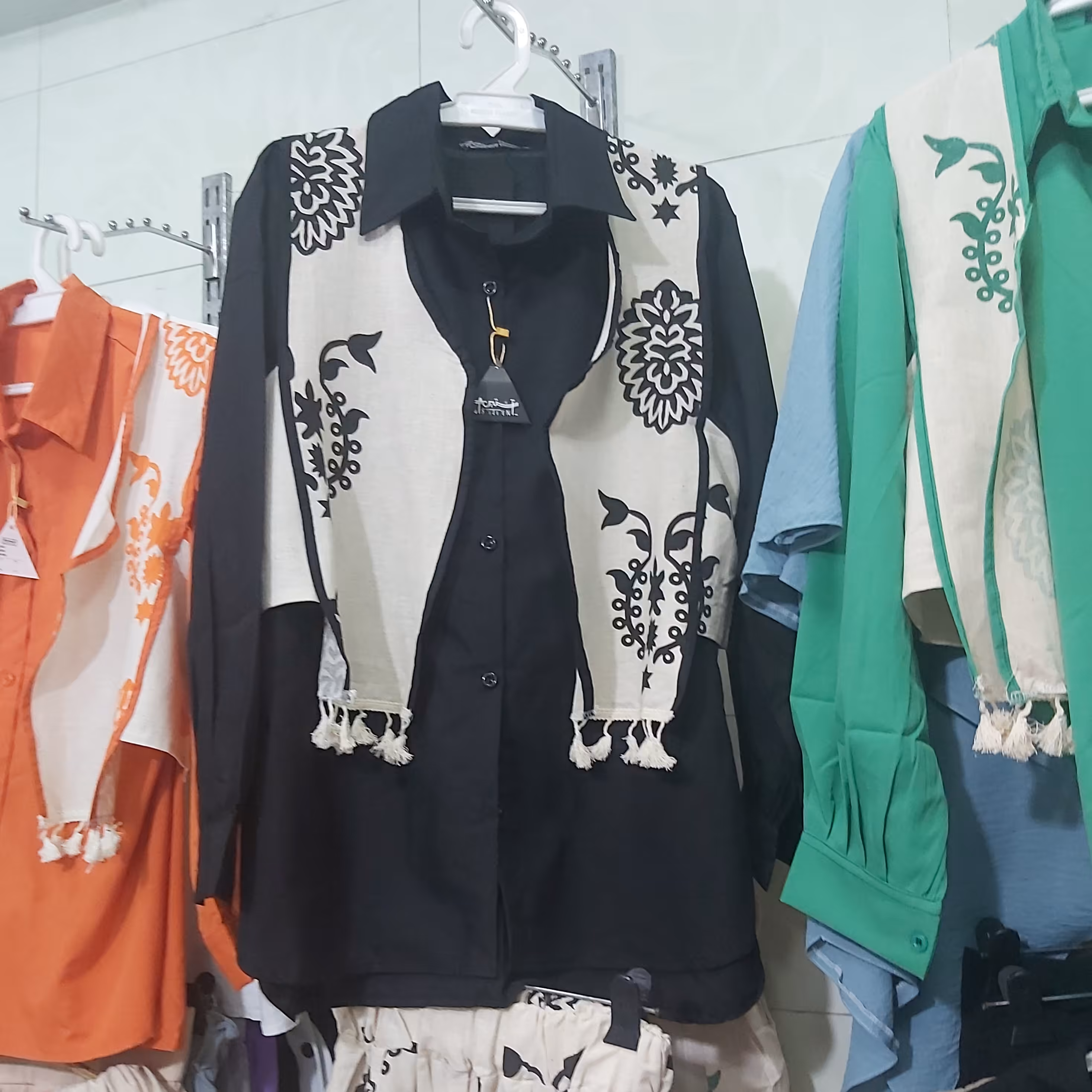 شومیز شلوار جلیقه ست سه تیکه