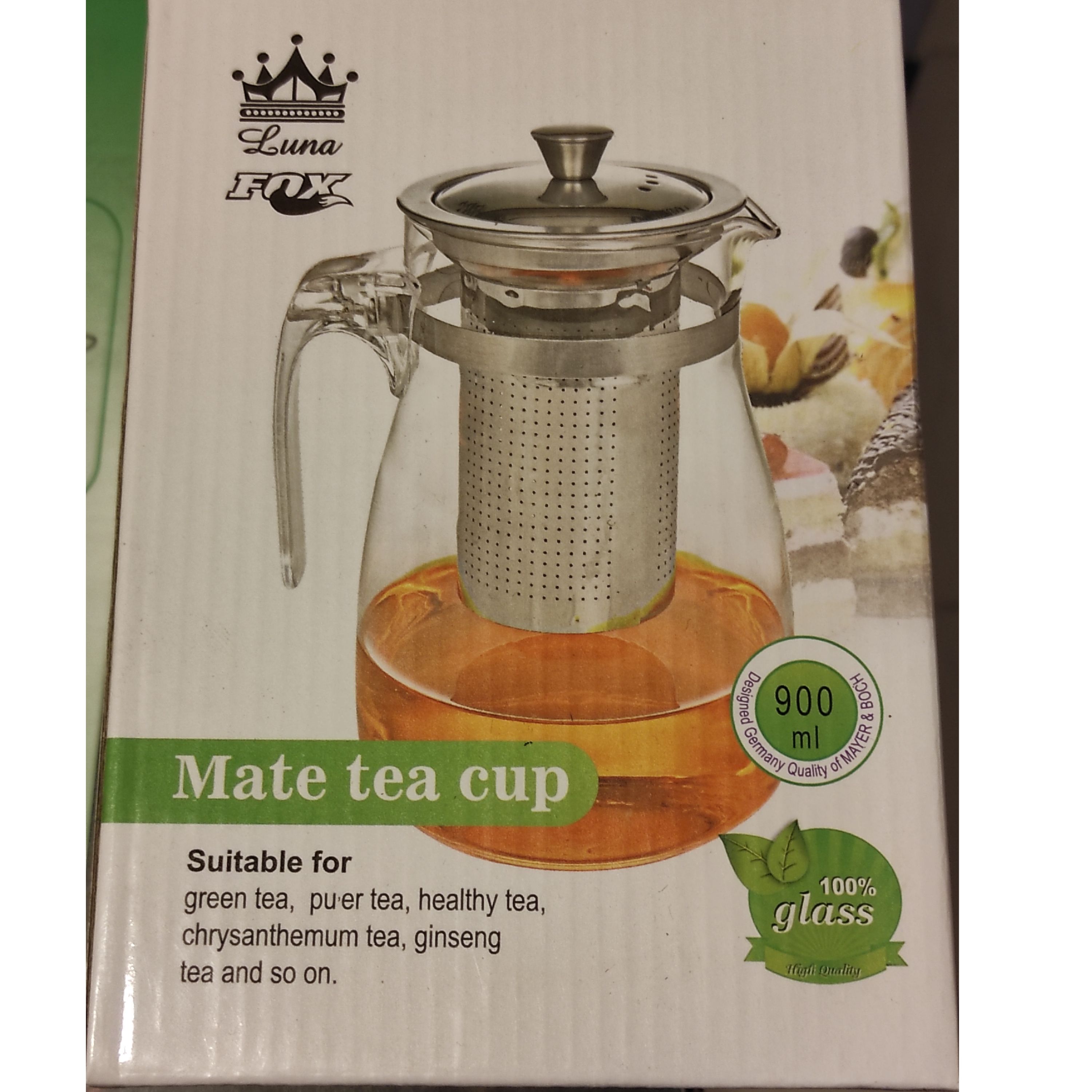 قوری پیرکس چای و دمنوش 900میل سایز بزرگ