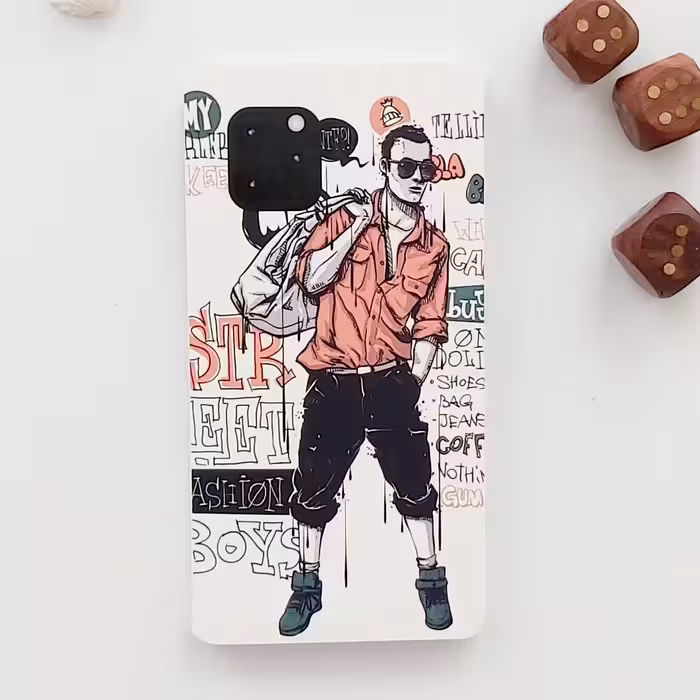 دفترچه یادداشت 80 برگ آی نت مدل گوشی آیفون طرح پسر