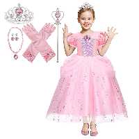 لباس پرنسسی آریل پری دریایی به همراه اکسسوری کد 11313NEW