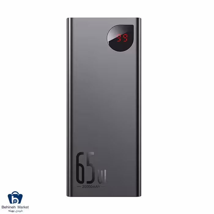 پاوربانک باسئوس مدل PPIMDA-D01 ظرفیت 20000 میلی آمپر ساعت