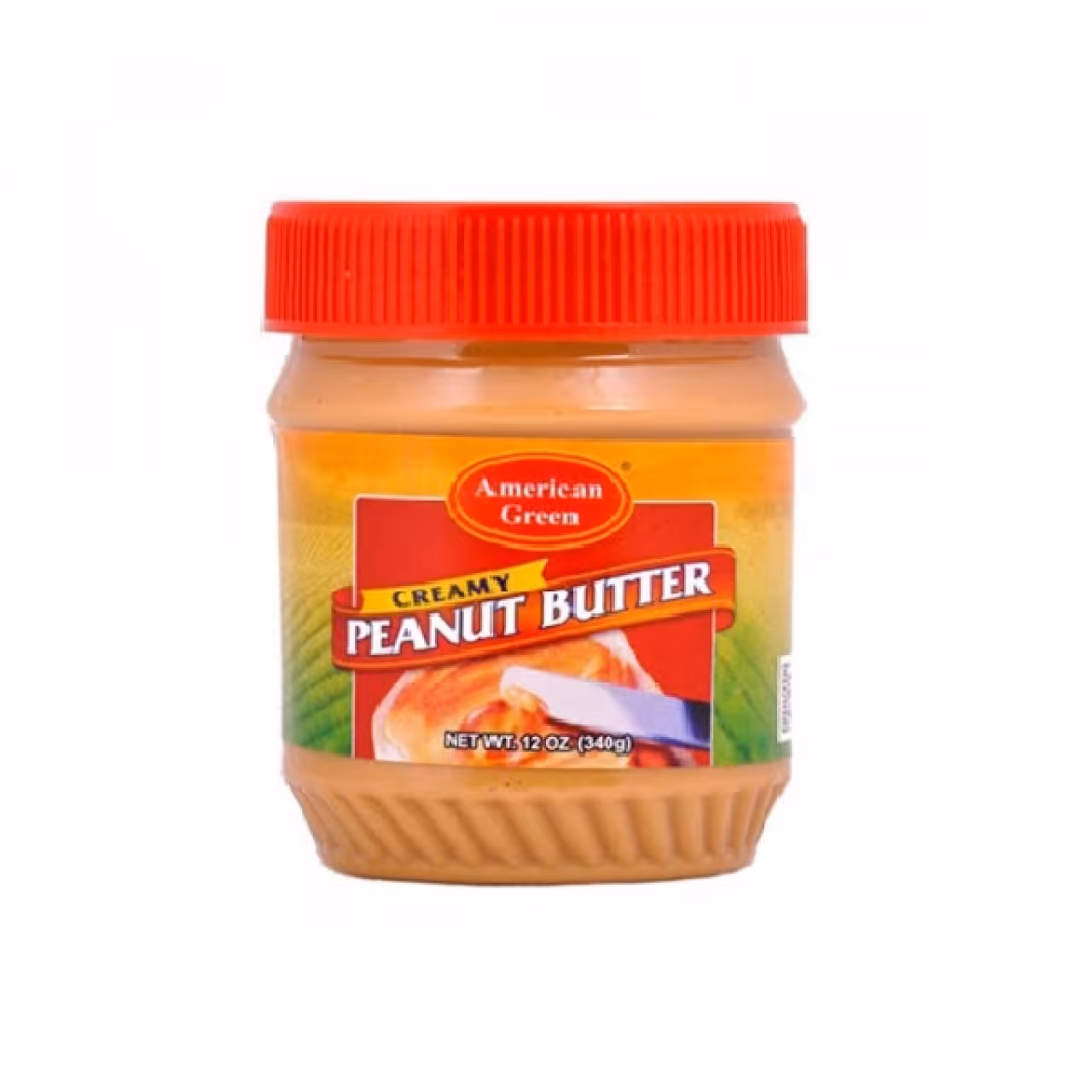 کره بادام زمینی آمریکن گرین قرمز 340 گرم