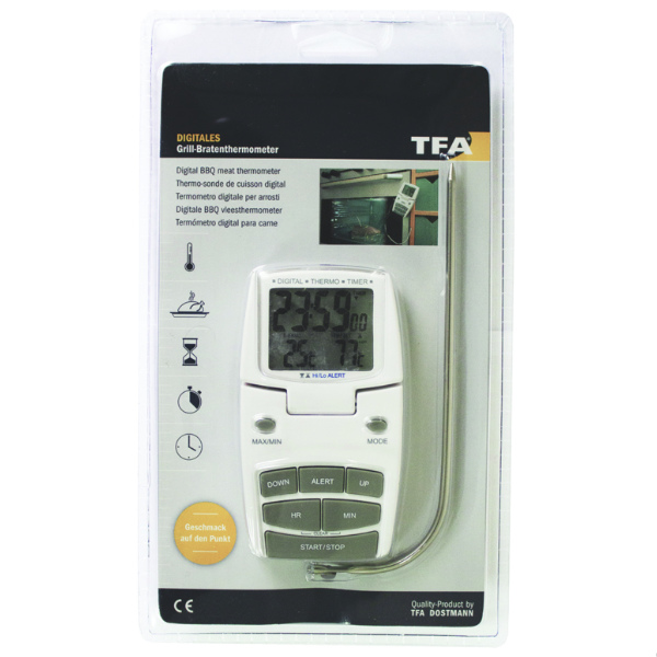 دماسنج و تایمر دیجیتال مدل 141500 TFA