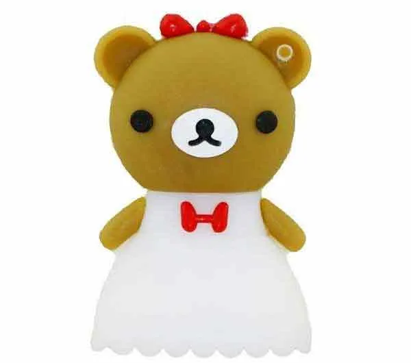 فلش مموری عروسکی خرس عروس مدل Ul-ShBe01 ظرفیت 32 گیگابایت