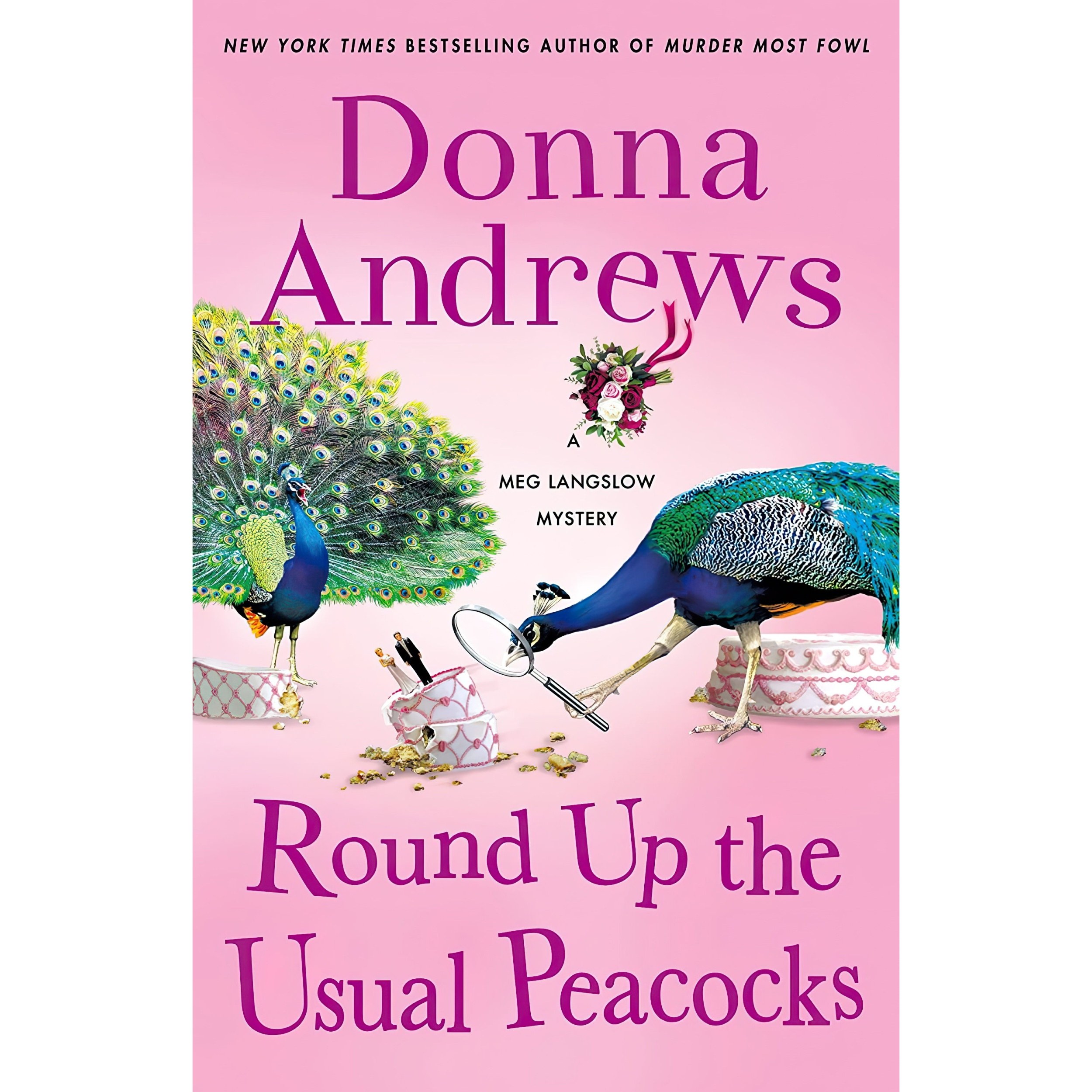 کتاب زبان اصلی Round Up the Usual Peacocks اثر Donna Andrews