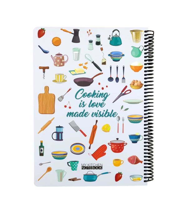 دفتر آشپزی دات نوت سری my kitchen- طرح 6