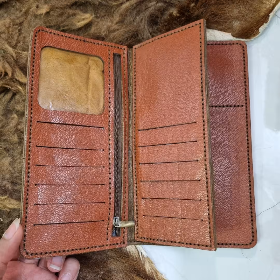 کیف پول  چرم دستی 