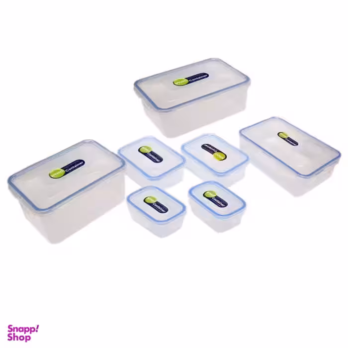 ظرف نگهدارنده لیمون مدل 14S مجموعه 7 عددی