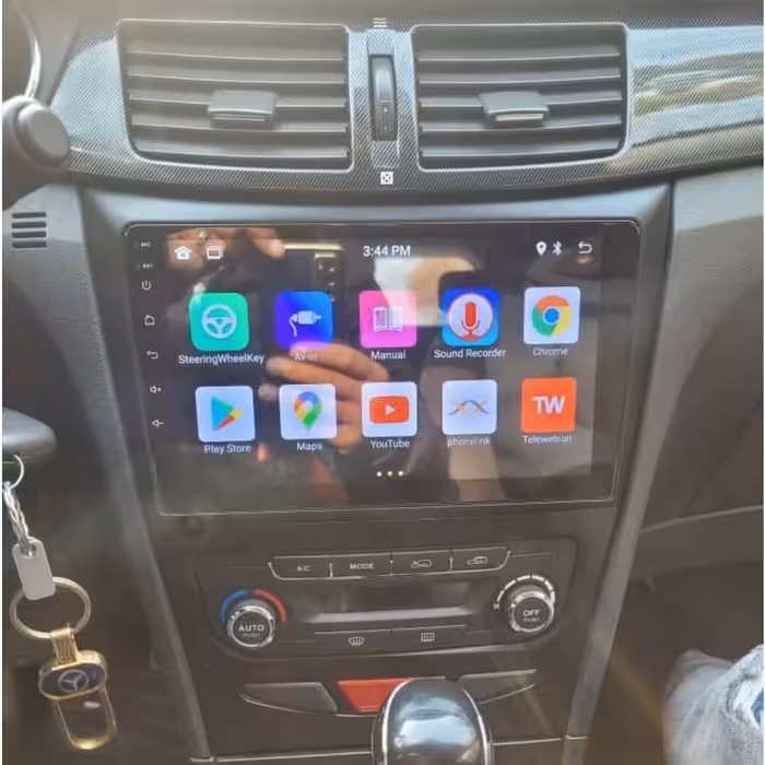 مانیتور خودرو اندروید اچ سی کراس h30 11 اینچ همراه دوربین دنده عقب HD