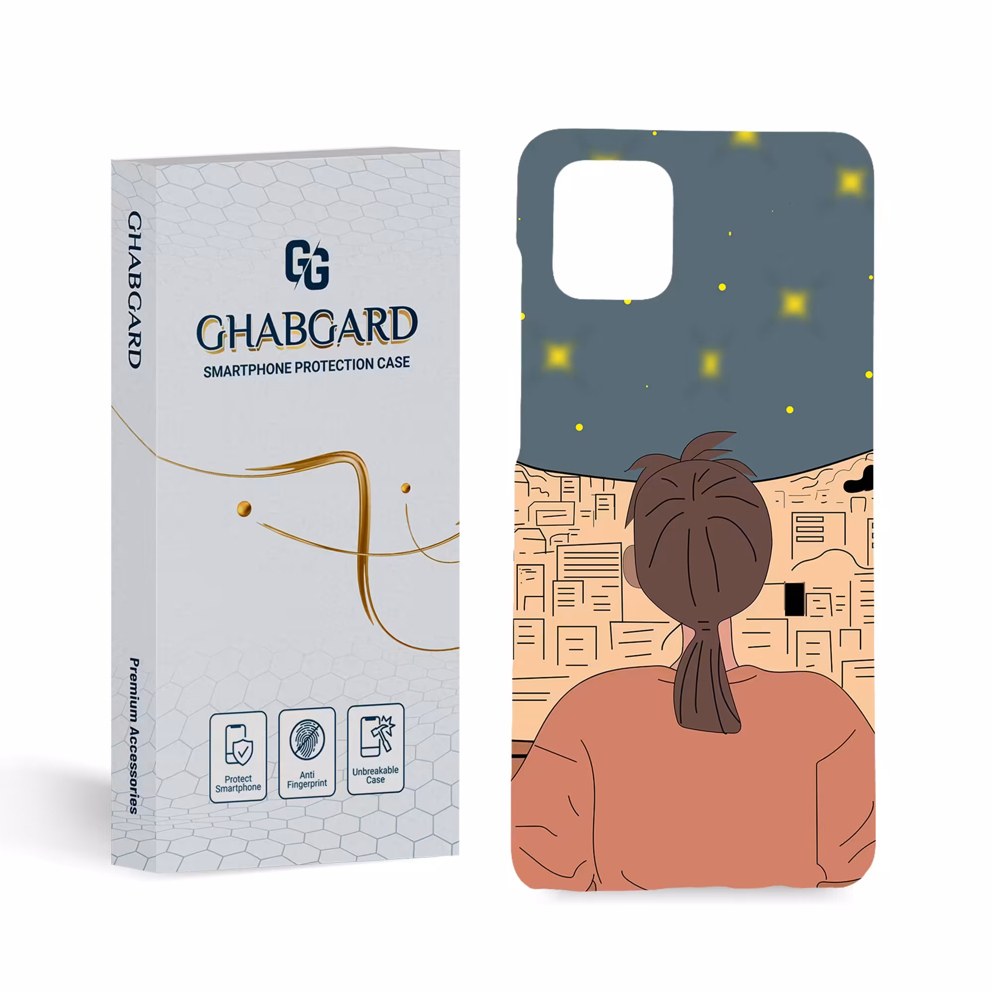 کاور گارد قاب فانتزی مدل g5105 مناسب برای گوشی سامسونگ a81 