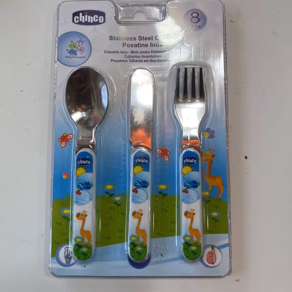 قاشق و چنگال و چاقو کودک