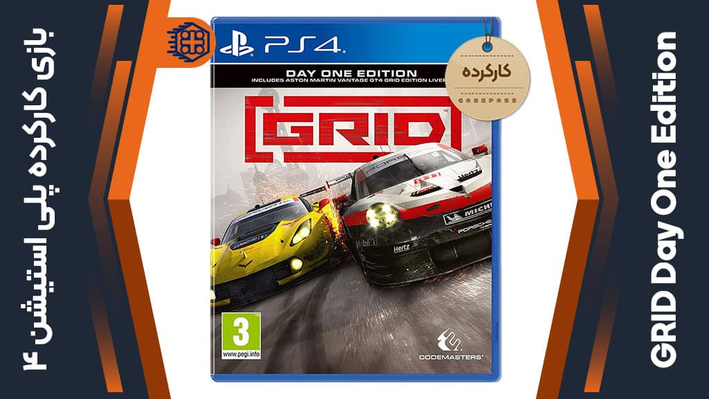دیسک بازی GRID Day One Edition کارکرده – مخصوص PS4