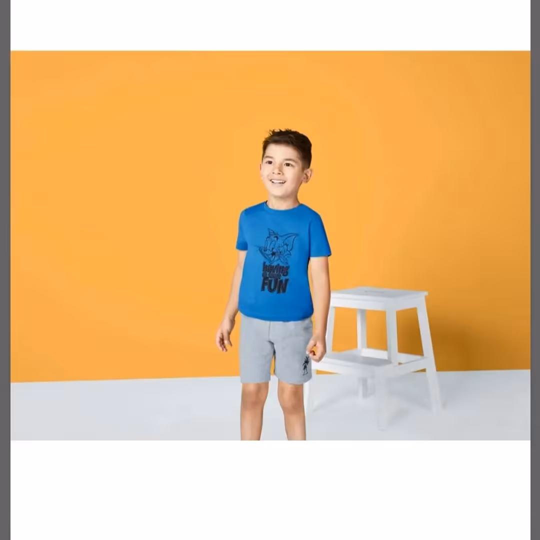 تیشرت بچه گانه تام و جری لوپیلو سایز 2 تا 4 سال