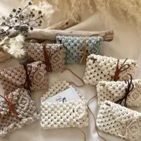 کیف مکرومه کوچک