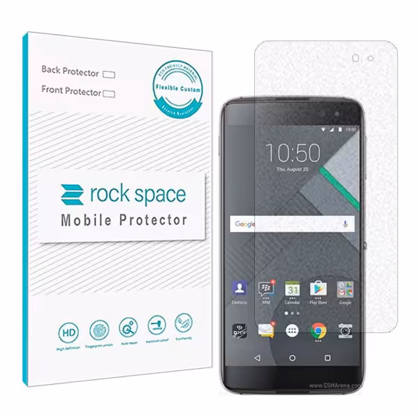 گلس بلک بری DTEK60 BBA100-2 مدل نانو هیدروژل گیمینگ برند راک اسپیس کد S