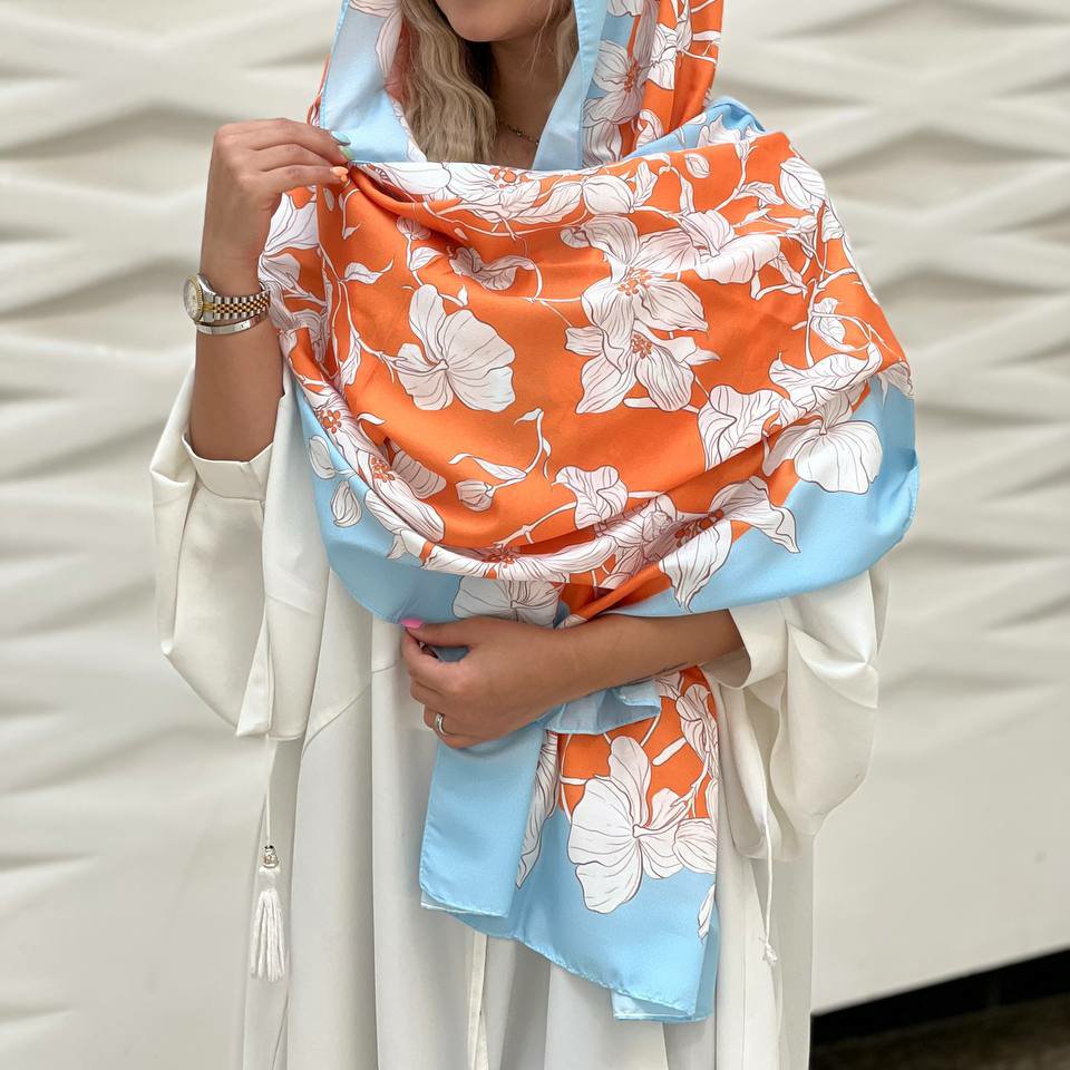 شال نخ اعلا جنس نخ با کیفیت لیز نیس خنک سبک دور دستدوز ارسال رایگان به سراسر ایران