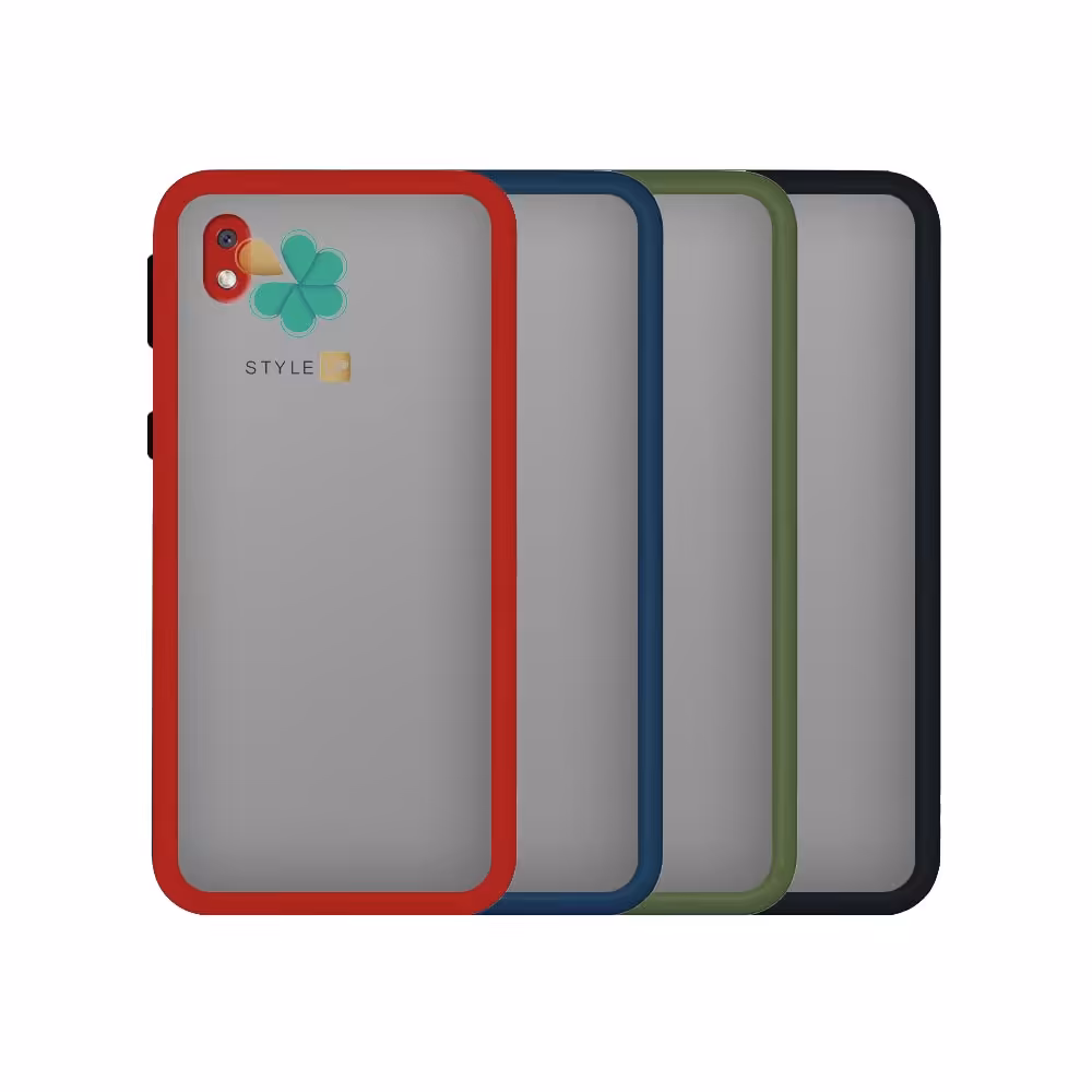 کاور گوشی پشت مات محافظ لنزدار مناسب Samsung Galaxy M01 Core