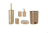ست سرویس بهداشتی لیمون (طرح گل)