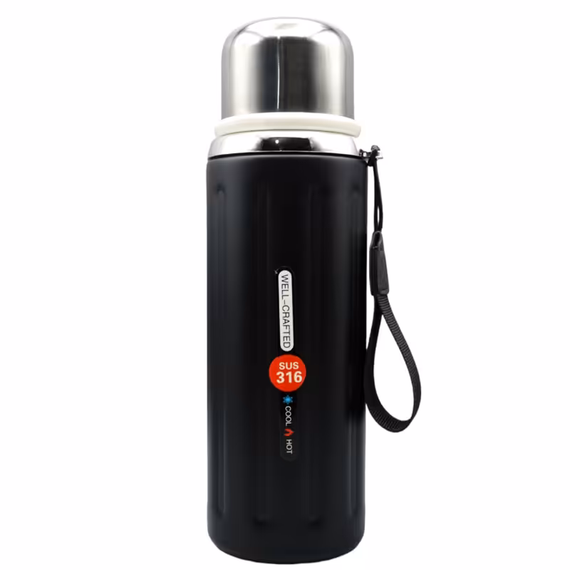 فلاسک استیل وکیوم مدل Palawan ظرفیت 0.8 لیتر