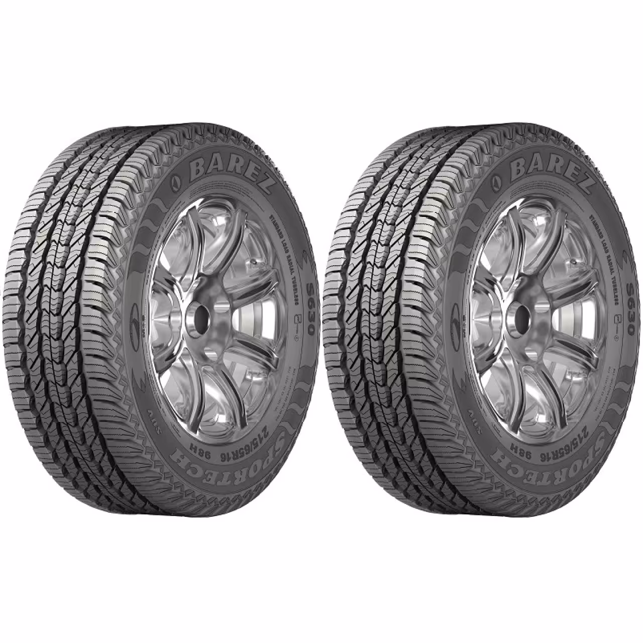 لاستیک خودرو بارز مدل S630 سایز 215/65R16 SUV - دو حلقه
