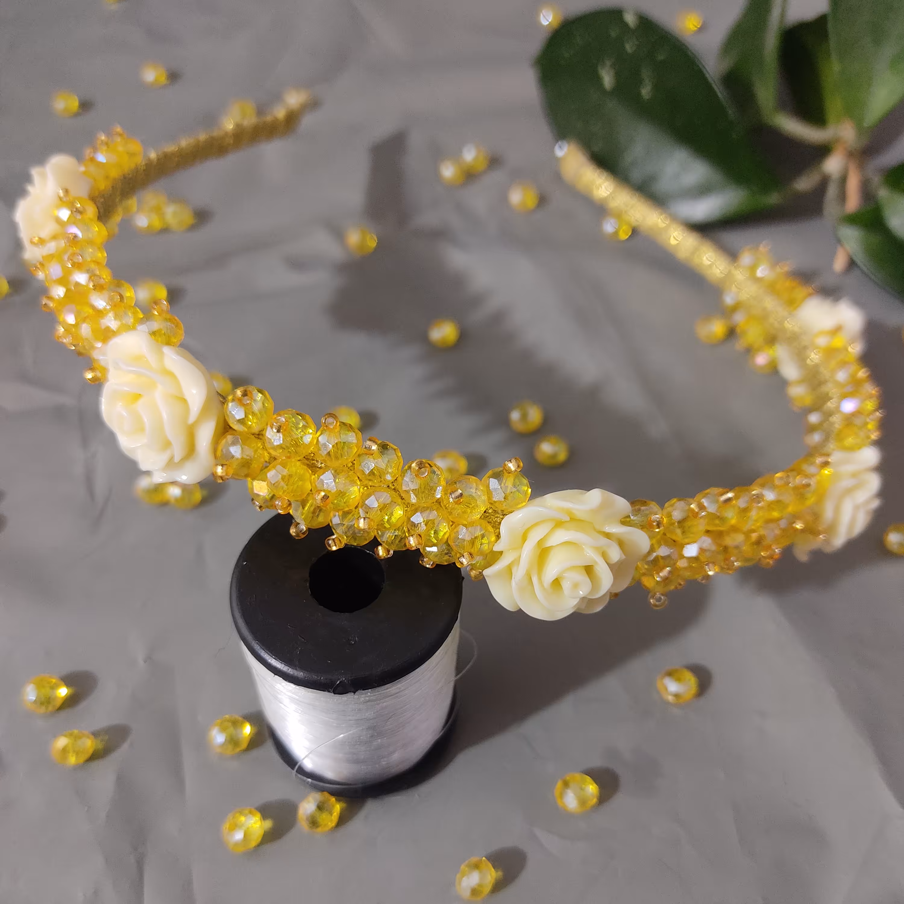 تل تمام کریستال تمام دوخت تل شیک و جذاب