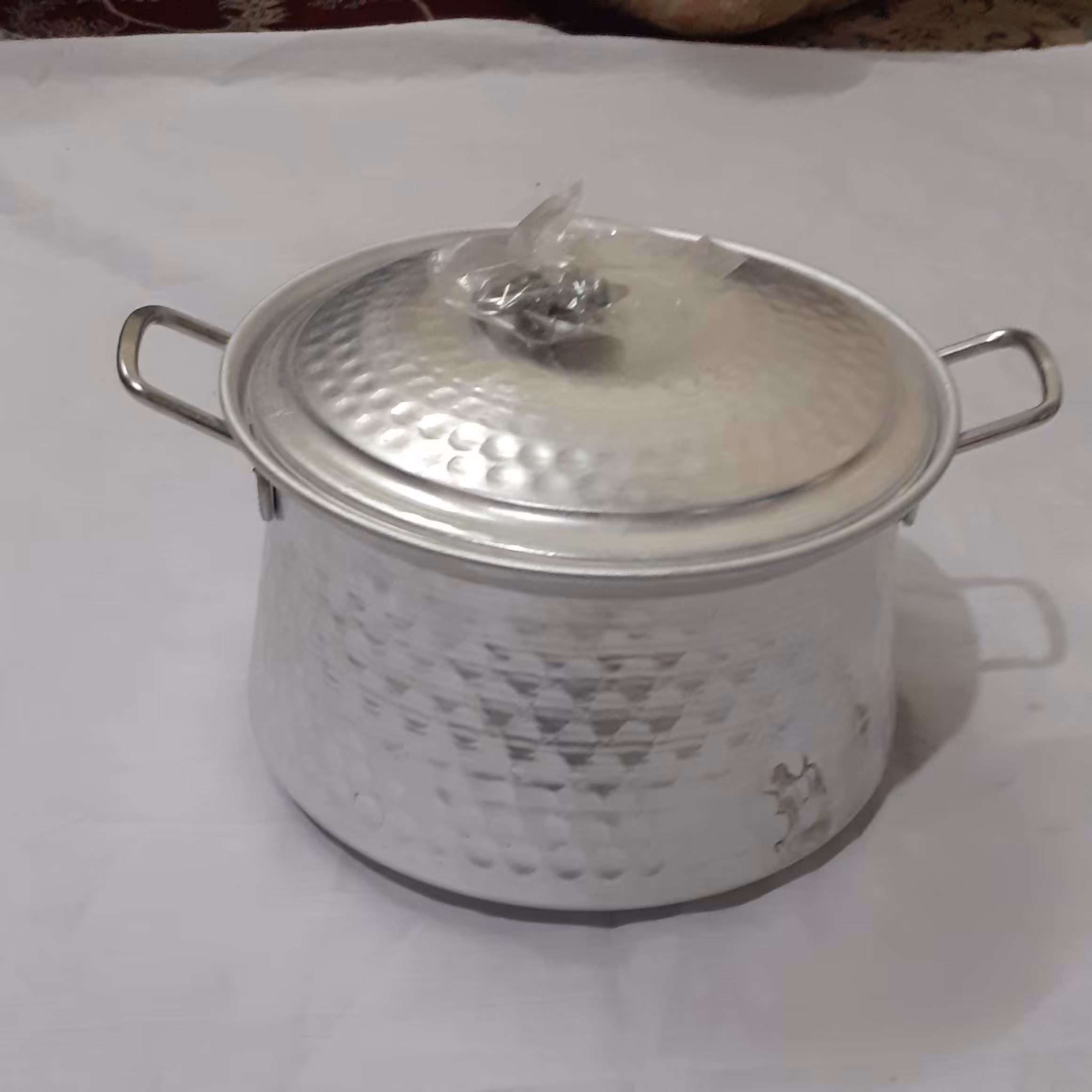 قابلمه چکشی روحی ،طرح مس سایز 4